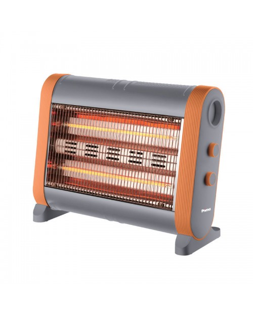 Θερμάστρα Carbon PRCH-81102 Primo Γκρί/Πορτοκαλί 1600W 810102