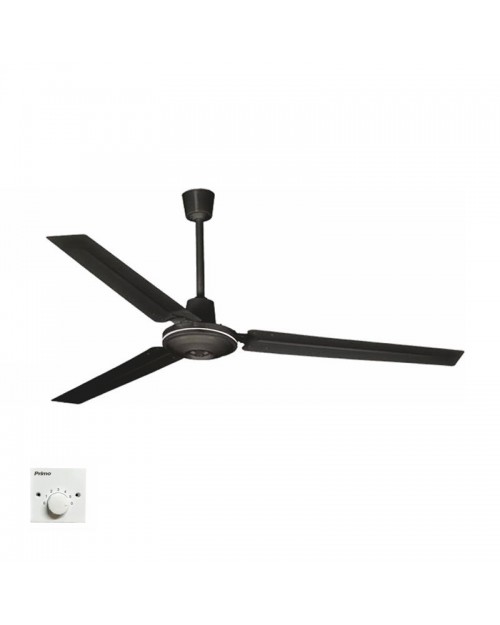 Ανεμιστήρας Οροφής 56" 140cm FLC-1400 Primo Βιομηχανικός Μαύρος  800638
