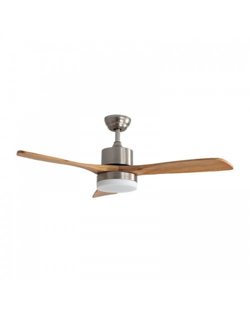 Primo ανεμιστήρας οροφής 132cm PRCF-80442 καφέ-inox με R/C 5 φτερά  800442