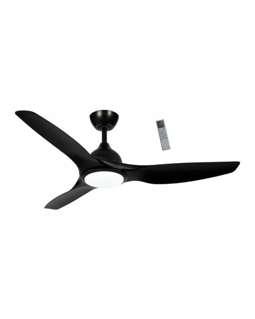 Ανεμιστήρας Οροφής 132cm PRCF-80724 Primo Μαύρο με χειριστήριο LED  800724