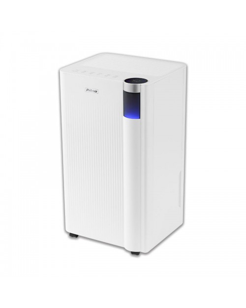 Αφυγραντήρας PRDH-45017i Primo 12L Ηλ/νικός R290 Με Χρωματική Ένδειξη Υγρασίας + Ιονιστή Λευκός 450017