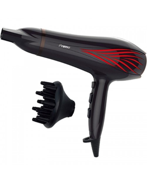 Σεσουάρ PRHD-40218 Primo 2000W DC Μαύρο 400218