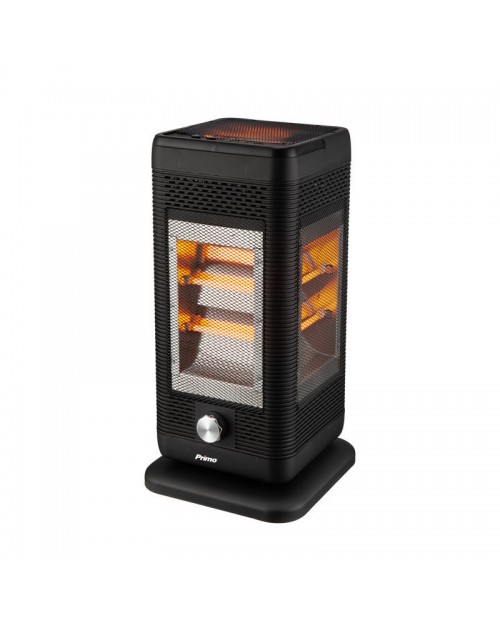 Θερμάστρα Χαλαζία PRQH-81118 Primo 2000W Μαύρη  810118