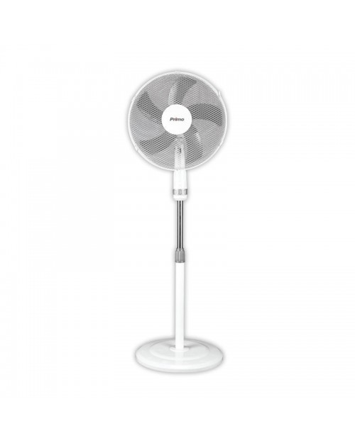 Ανεμιστήρας ορθοστάτης 40cm PRIMO λευκός γκρι  800446