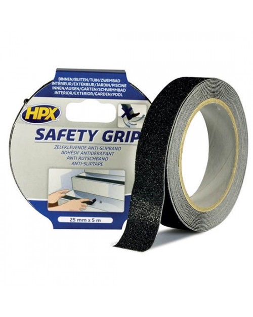 HPX Ταινία Safety Grip Αντιολισθητική μαύρη 50mmx18m 501800122