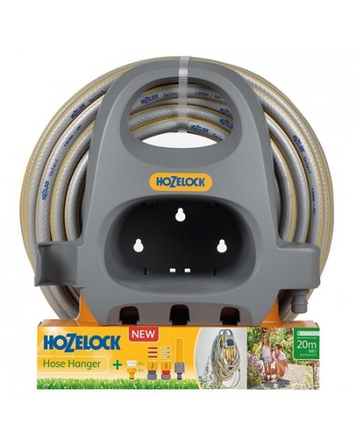 Hozelock Σετ βάση τοίχου με λάστιχο 20m 1/2" 236400110