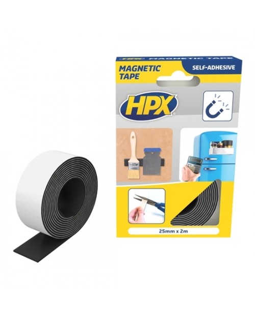 HPX Ταινία αυτοκόλλητη μαγνητική 25mmx2m 250200122
