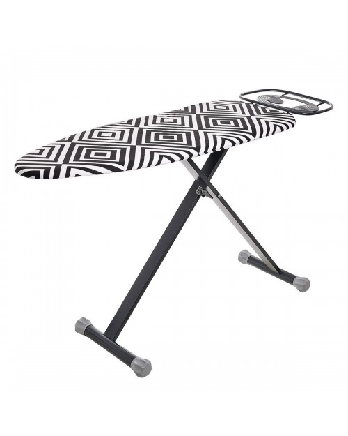 ΣΙΔΕΡΩΣΤΡΑ NEO BLACK 43x124cm ΔΙΑΦΟΡΑ ΣΧΕΔΙΑ ESTIA 04-7188
