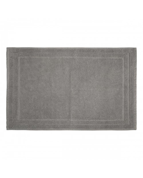 ΤΑΠΕΤΟ ΜΠΑΝΙΟΥ FJORD 100% ΒΑΜΒΑΚΕΡΟ 50x80cm DOVE GREY ESTIA 02-20071