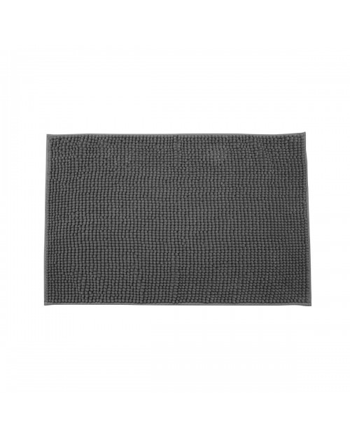 ΤΑΠΕΤΟ ΜΠΑΝΙΟΥ BEADS 80x50cm ΠΟΛΥΕΣΤΕΡΑ ΑΝΘΡΑΚΙ ESTIA 02-20699