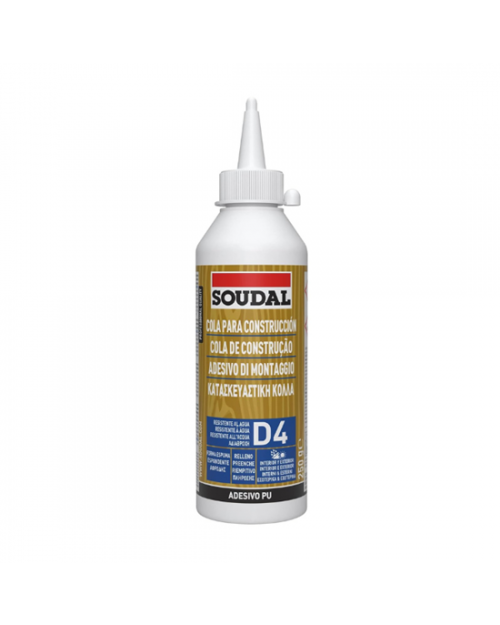 Soudal Κόλλα ξύλου ταχείας πήξης D4 250gr 117838142