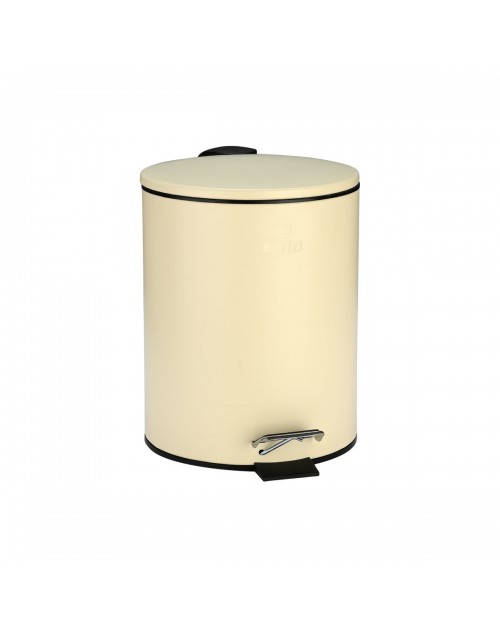 ΧΑΡΤΟΔΟΧΕΙΟ ΜΠΑΝΙΟΥ CLASSIC SOFT CLOSE 5lt ΜΑΤ IVORY ESTIA 02-3784
