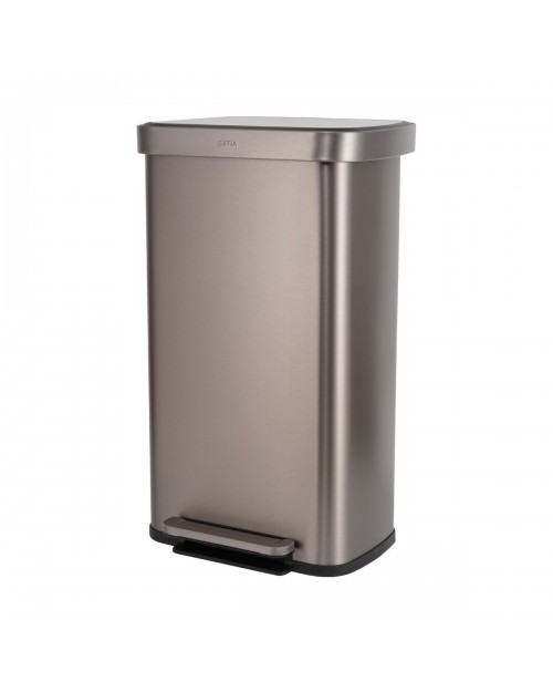 ΚΑΔΟΣ ΑΠΟΡΡΙΜΑΤΩΝ FLATOP SOFT CLOSE 70lt ΜΑΤ ΙΝΟΞ ESTIA 01-31961