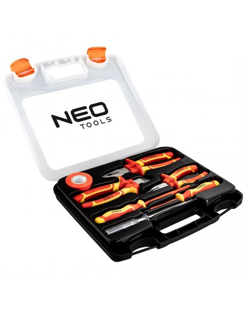 NEO Εργαλεία χειρός 1000V σετ 7τ  01-237