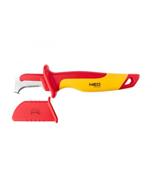 NEO TOOLS Μαχαίρι ηλεκτρολόγου 1000V κυρτό 01-553