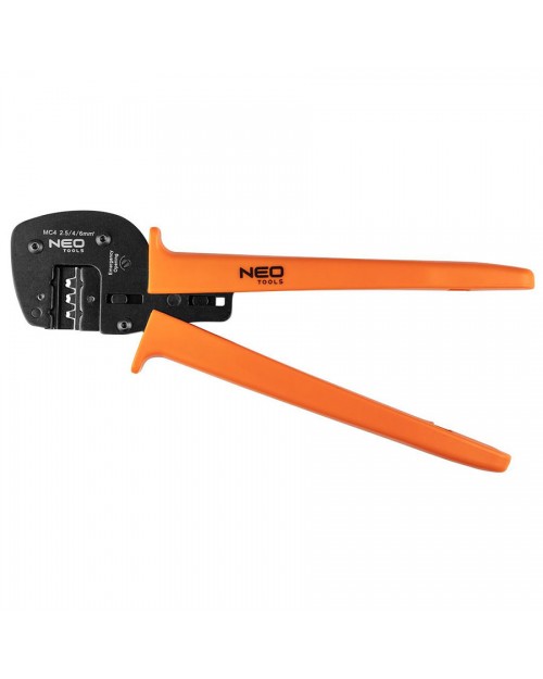 NEO TOOLS Πρέσα ακροδεκτών 2.5-6mm² για βύσματα MC4 φωτοβολταϊκών 01-555