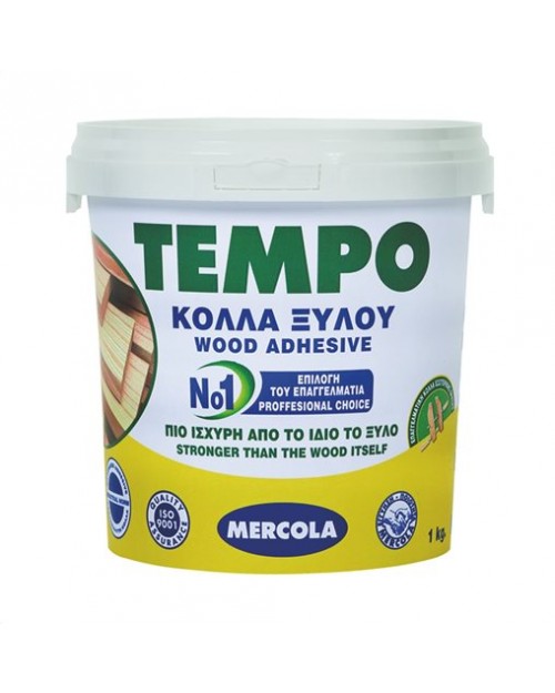 Κόλλα ξύλου TEMPO 5kg 