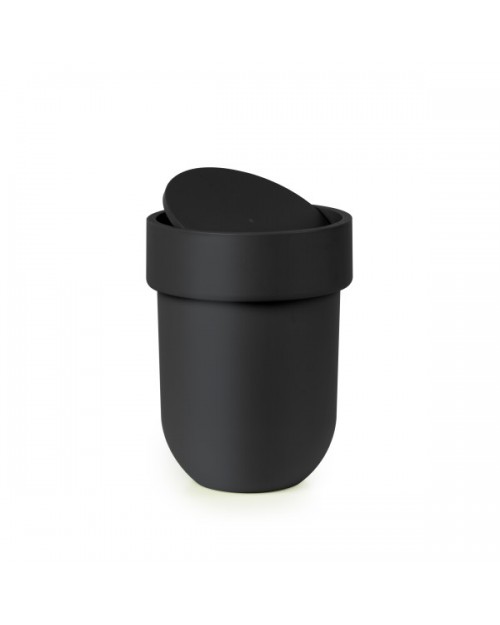 Umbra Κάδος απορριμάτων Touch 30cm μαύρος 023269-040