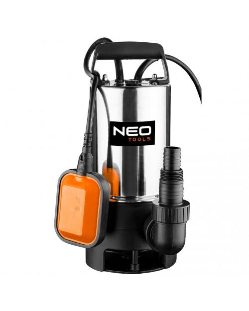 NEO Υποβρύχια αντλία ακαθάρτων 1100W inox 04-736