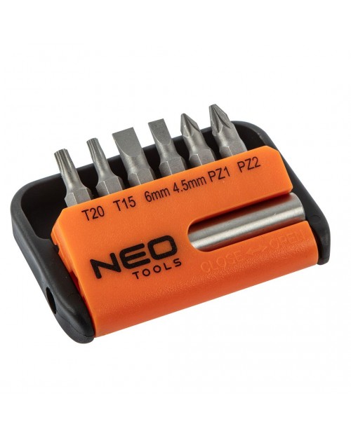 NEO TOOLS Μύτες βιδώματος σετ 7τεμ 06-101