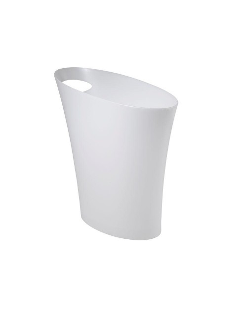 Umbra Κάδος απορριμάτων Skinny λευκό ματ 7.5L 082610-661