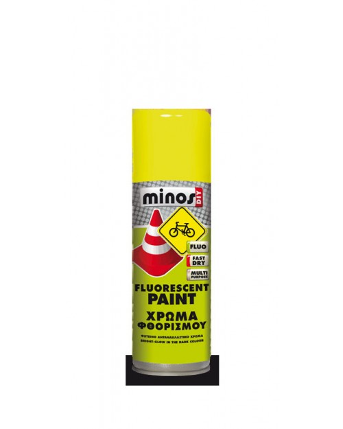 Minos Fluorescent Paint πράσινο 300ml