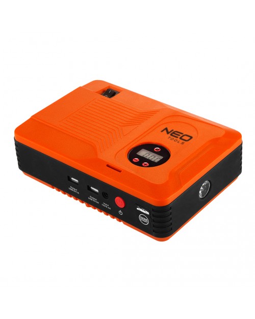 NEO TOOLS Εκκινητής, Powerbank & Αεροσυμπιεστής 12V 11-997