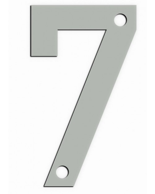 Αριθμός Metalor '7' 9cm Inox Ματ