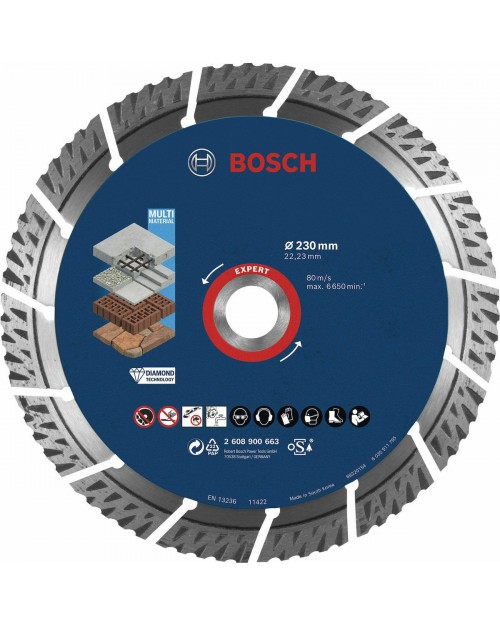 BOSCH Διαμαντόδισκος κοπής 2608900663 230mm