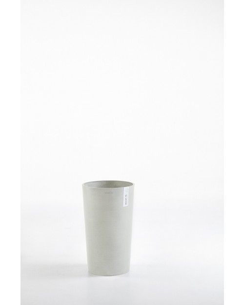 Γλάστρα Ecopots Άμστερνταμ Mid High 30x50 εκ. λευκό γκρι 28,6 lt EAM74.022.50S