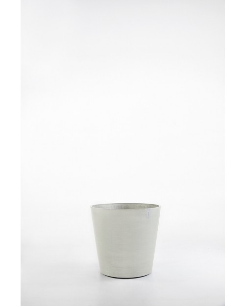 Γλάστρα Ecopots Άμστερνταμ με ρόδες 60x56 εκ. ανοικτό γκρι 100lt EAM74.009.60SW