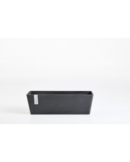 Γλάστρα Ecopots Μπριζ Balcony 45x17x17 εκ. Μαύρο 9.7 lt EBA74.003.45A