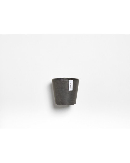Γλάστρα Ecopots Άμστερνταμ Τοίχου 20x17,5 εκ. μαύρο 4lt EAW74.022.20A