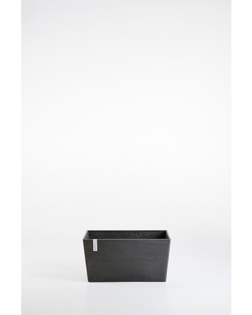 Γλάστρα Ecopots Paris 100x46x50 εκ. μαύρο 170 lt EPA74.003.100A