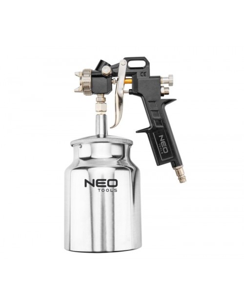 NEO TOOLS Πιστόλι βαφής αέρος κάτω δοχείο 1 lt 14-704
