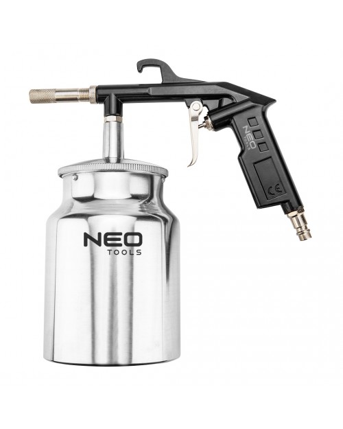 NEO TOOLS Πιστόλι αμμοβολής αέρος με δοχείο 1 lt 14-724