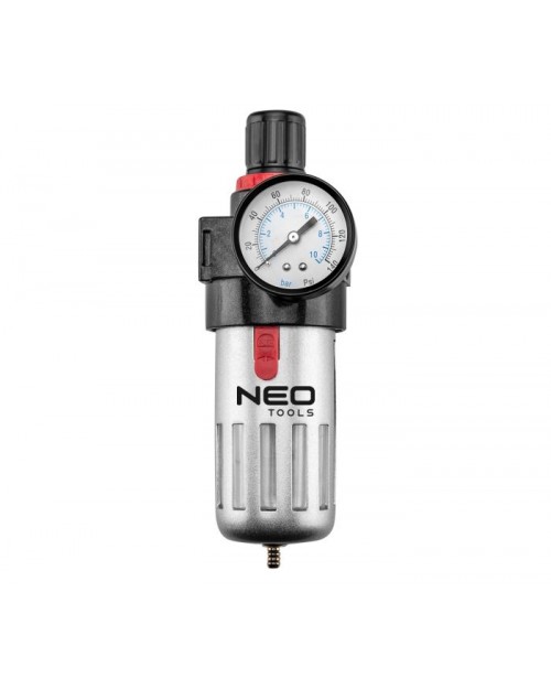 NEO TOOLS Ρυθμιστής με υδατοπαγίδα 1/2" 14-732