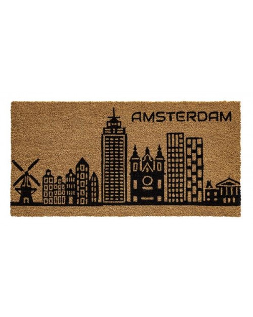HAMAT Χαλί εισόδου Ruco print Amsterdam 40x80cm