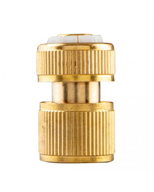 NEO TOOLS Ταχυσύνδεσμος με Stop Ορειχάλκινος 1/2" 15-731