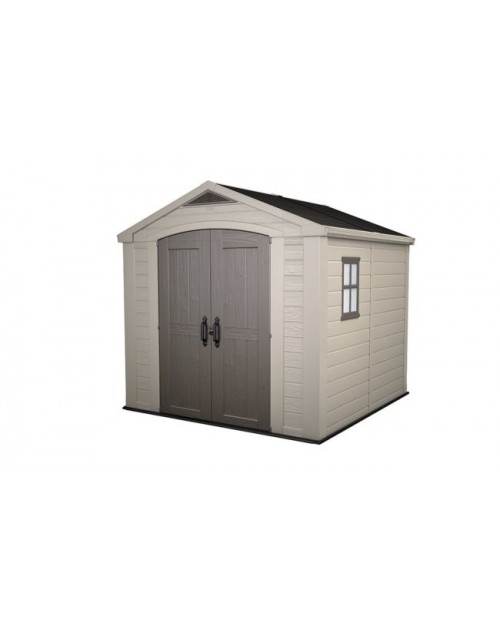 Αποθήκη κήπου KETER FACTOR 8 X 8 256.5x255x243 cm