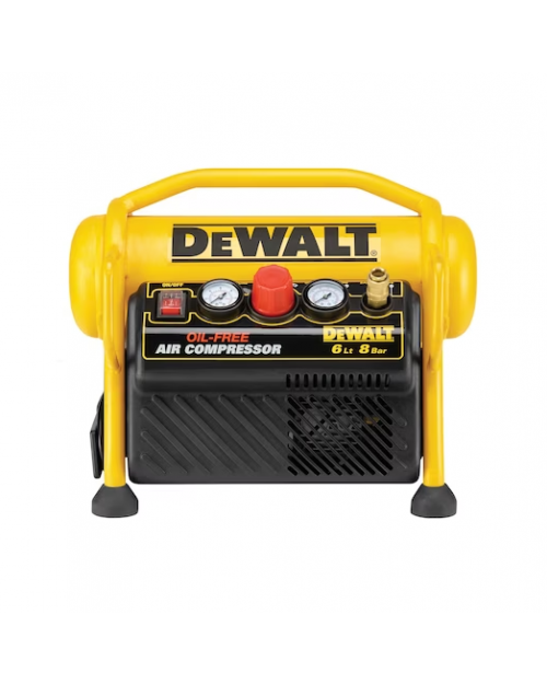 Dewalt DPC6MRC Φορητός Αεροσυμπιεστής Oilless 1.5hp 6lt 