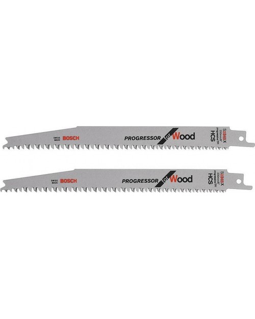BOSCH S2345X Λάμες Σπαθοσέγας Clean Cut για Ξύλο 200mm 2τμχ 2608654403
