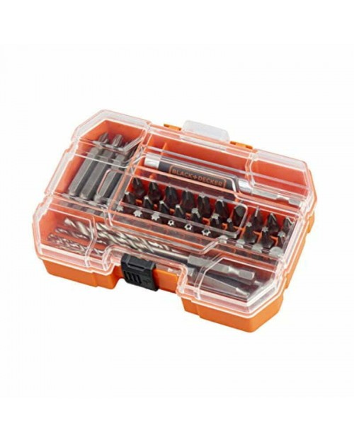 Black & Decker Σετ 45 Τρυπάνια με Κυλινδρικό Στέλεχος