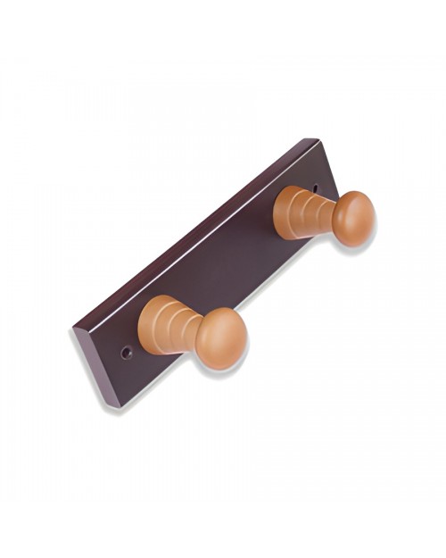 Κρεμάστρα Brinox 2 Θέσεων B30340W - Wenge-Καφέ