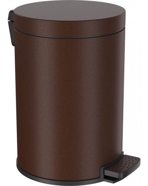 Χαρτοδοχείο 6lit soft close dark brown  5910007
