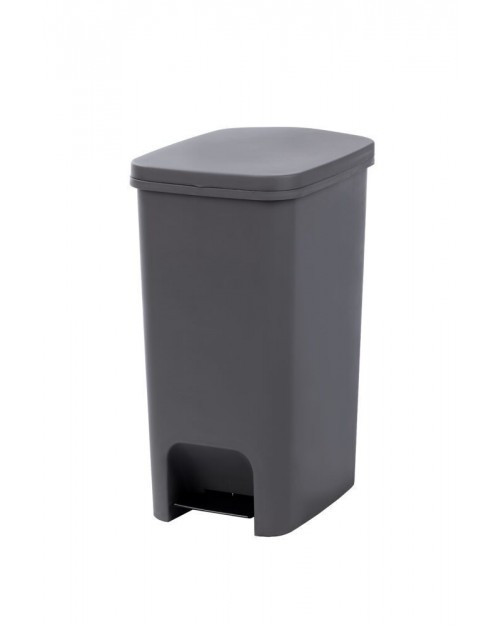 Homeplast Κάδος Απορριμμάτων Πλαστικός Γκρι 52lt   Α00904
