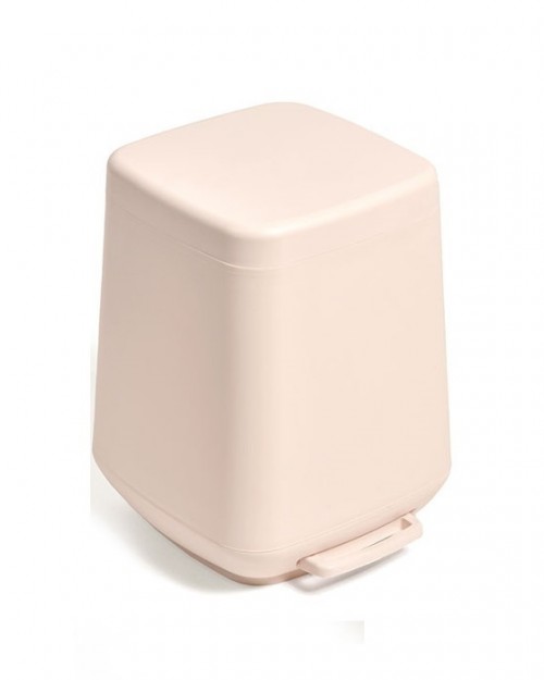 Πλαστικό Καλαθάκι Μπάνιου Soft Close 7lt Πούδρα TAF 22078908 03-07-064