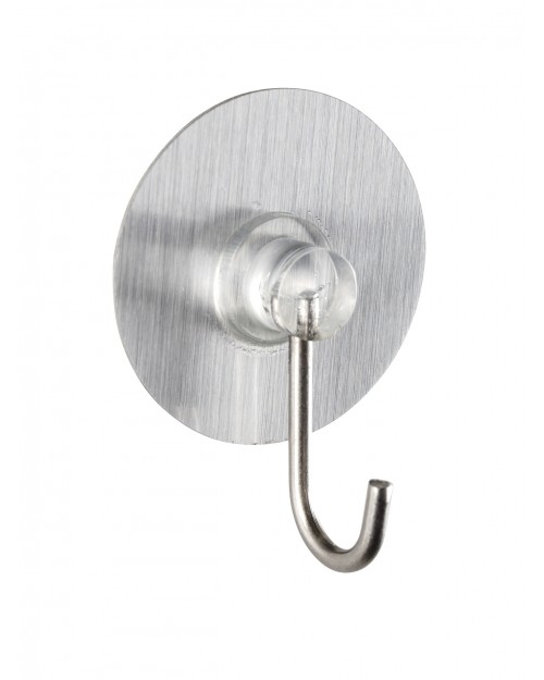 Wenko γάντζος Static Loc® nickel σετ 4 τεμ ø 3,8 x 2,1 cm 217921121