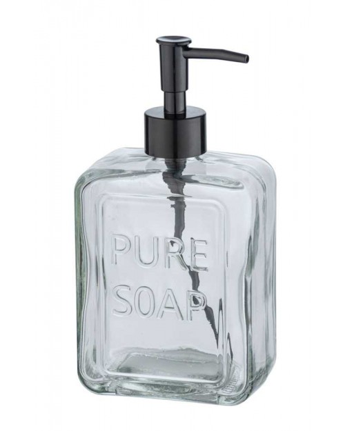 Wenko dispenser υγρού σαπουνιού γυάλινο Pure Soap διαφανές 247141121