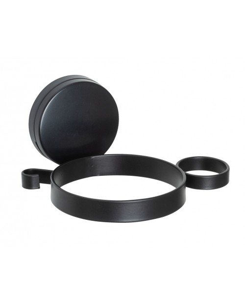 Wenko θήκη για πιστολάκι μαλλιών Static LOC® Plus PAVIA μαύρο 10 x 6,5 x 11cm 248991121